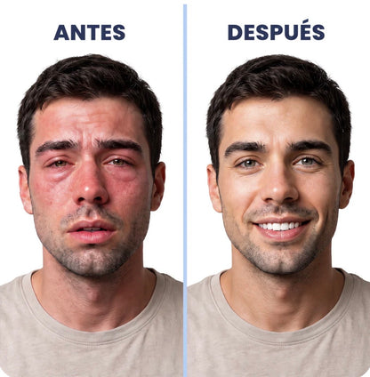 Dispositivo de luz roja para Alergias